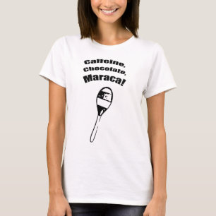 Caffeine, Chocolade, Maraca. Baby Doll T-shirt