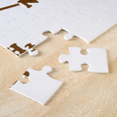 Caffeine Coffee Molecular Chemical Formule Legpuzzel (Zijkant)