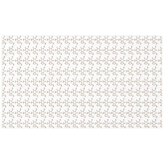 Caffeine Coffee Molecular Chemical Formule Tafelkleed (Voorkant (Horizontaal))