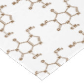 Caffeine Coffee Molecular Chemical Formule Tafelkleed (Gekanteld)