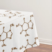 Caffeine Coffee Molecular Chemical Formule Tafelkleed (Voorbeeld)