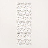 Caffeine Coffee Molecular Chemical Formule Yogamat (Voorkant)