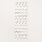 Caffeine Coffee Molecular Chemical Formule Yogamat (Achterkant)