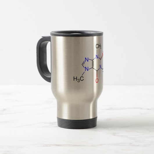 Caffeine Compound Travel Mug Reisbeker (Voorkant links)
