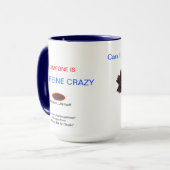 Caffeine Crazy Mok (Voorkant links)