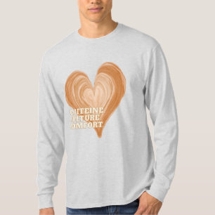 Caffeïne Cultuur Comfort Hoodie   Coffie Verslaafd T-shirt