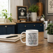 Caffeine, Cutoff & Chaos – Synth Nerd Kaffee Koffiemok
