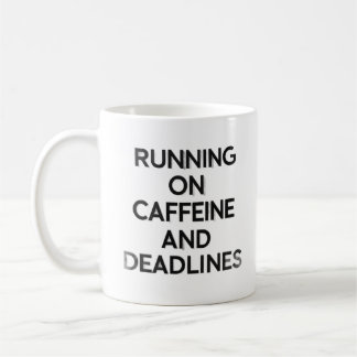 Caffeine & Deadlines Hustle Mug Koffiemok