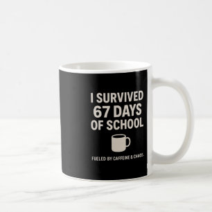 Caffeïne En Chaos Grappige Leraar Student 6-7 Meme Koffiemok