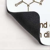 Caffeine en Chocolate Mousepad Muismat (Hoek)