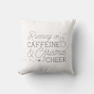 Caffeine en Kerstmis Kussen