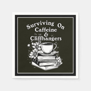 Caffeïne en spannende momenten servet