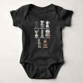 Caffeine Espresso Latte Romper (Voorkant)