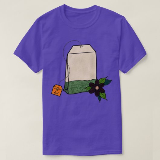 Caffeine Fiend T-shirt (Design voorkant)