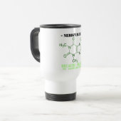 Caffeine-formule "Slaapstand is te hoog" Reisbeker (Voorkant links)