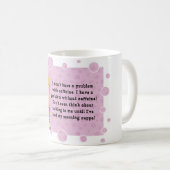 Caffeine Girl Koffiemok (Voorkant rechts)