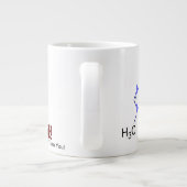 Caffeine Grote Koffiekop (Achterkant)