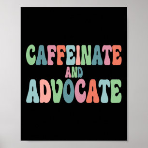 Caffeïne innemen en pleiten Speciaal onderwijs ler Poster