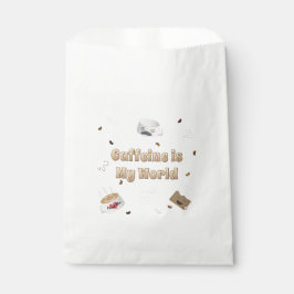 Caffeine is mijn wereld bedankzakje