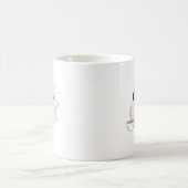 Caffeïne & Kalme Mok – Minimalistisch Citate Ontwe (Center)