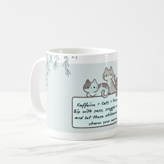 Caffeïne & Katten Mok (Voorkant links)