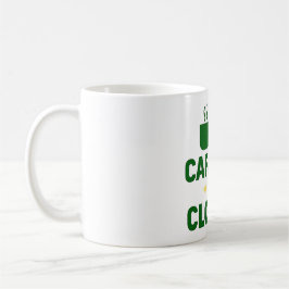 Caffeïne & Klaver – Ierse koffieliefhebber Koffiemok