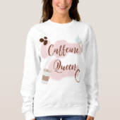 caffeine koningin trui (Voorkant)