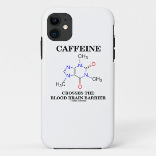 Caffeine kruist de bloedbraindrager Case-Mate iPhone case