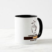 CAFFEINE LADING - GELIEVE TE WACHTEN MOK (Voorkant rechts)