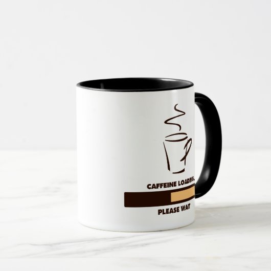 CAFFEINE LADING - GELIEVE TE WACHTEN MOK (Voorkant rechts)