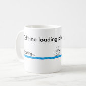 Caffeine Loading, gelieve mok te wachten (Voorkant links)