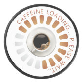 Caffeine loading hockey puck (Voorkant)