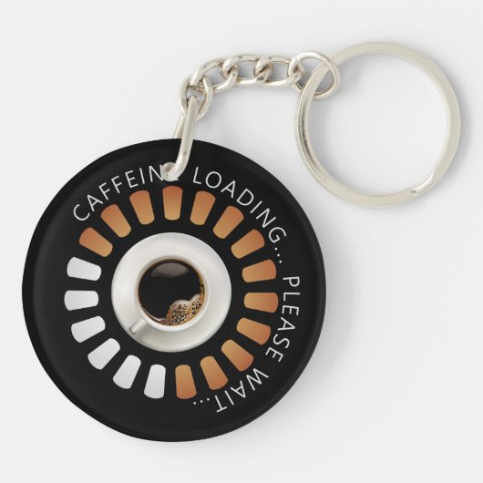 Caffeine loading sleutelhanger (Achterkant)