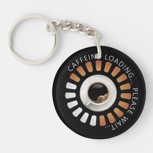 Caffeine loading sleutelhanger (Voorkant)