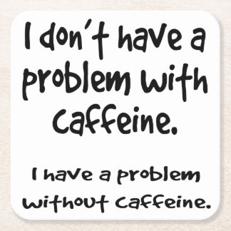 Caffeine Lover Kartonnen Onderzetters