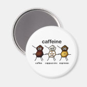 Caffeine Magneet (Voorkant / Achterkant)