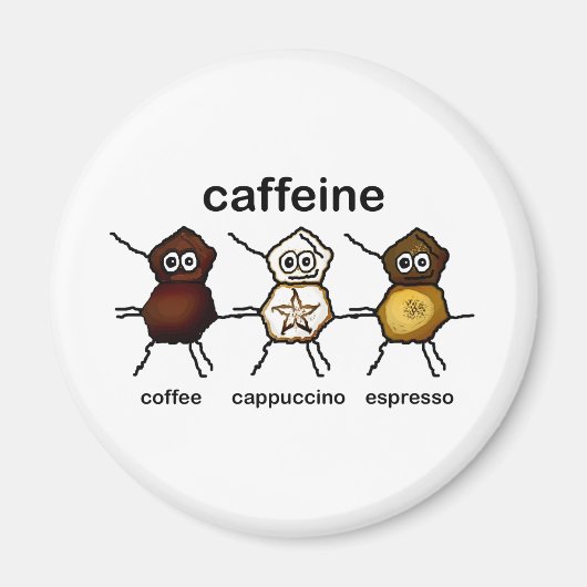 Caffeine Magneet (Voorkant)