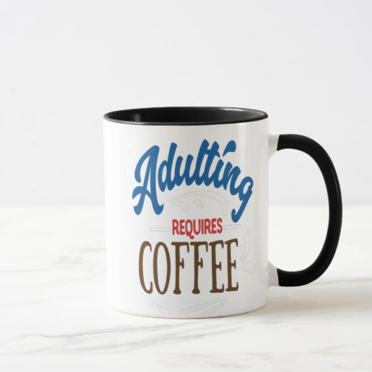 Caffeïne met mijn beste vriendin mok (Rechts)