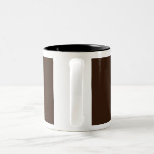 Caffeine-Mok met moleculaire structuur koffie Tweekleurige Koffiemok