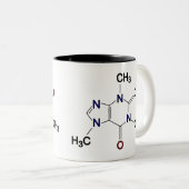 Caffeine-Mok Tweekleurige Koffiemok (Voorkant rechts)