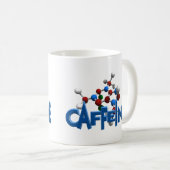 Caffeine Moleculaire structuur Koffiemok (Voorkant rechts)