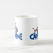 Caffeine Moleculaire structuur Koffiemok (Center)