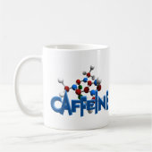 Caffeine Moleculaire structuur Koffiemok (Links)