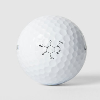 Caffeine Molecule Chemistry Coffee atomee Golfballen