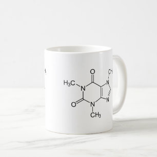 Caffeine Molecule Chemistry Coffee atomee Koffiemok