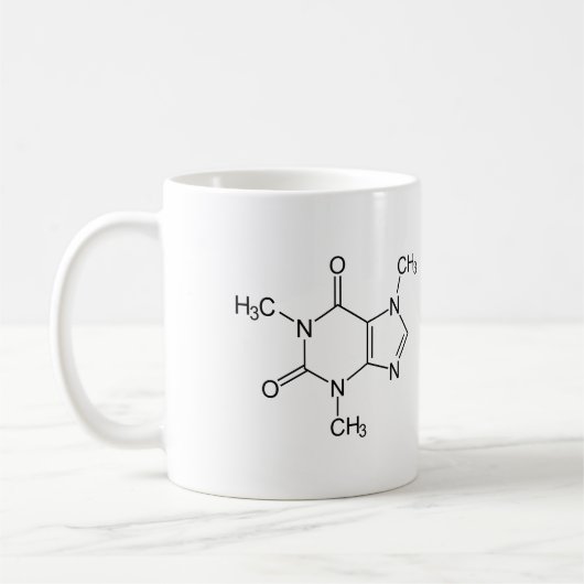 Caffeine Molecule Chemistry Coffee atomee Koffiemok (Links)