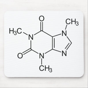 Caffeine Molecule Chemistry Coffee atomee Muismat