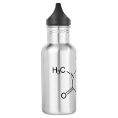 Caffeine Molecule Chemistry Coffee atomee Waterfles (Links)
