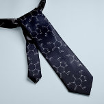 Caffeine Molecule Coffee Lovers Blue Stropdas<br><div class="desc">Kaffeine moleculen heeft een design. Looking for a different color? Geen probleem! Simply click the "Customize" button and select the background color of your Selce.</div>