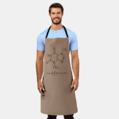Caffeine Molecule Funny Chemistry Schort (Gedragen)